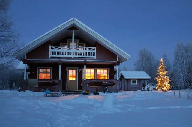 Шале Lovely Cottage by Ounasjoki Marraskoski-42