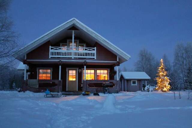 Шале Lovely Cottage by Ounasjoki Marraskoski-91
